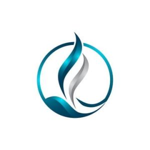 Nice design logo targeted small business white background